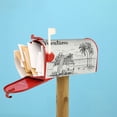 thumbnail image 6 of Bingfone Summer Vacation Scene With Camping Van Magnetic Mailbox Cover Standard Size For Garden Yard Outdoor Decorations-25.5x21 In, 6 of 7