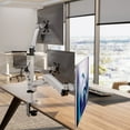 thumbnail image 2 of CLiX Series Full Motion Triple Pyramid Monitor Desk Mount with Gas Spring Arms, 2 of 5