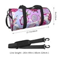 thumbnail image 2 of Xecao Dragon Fruit Print Travel Duffle Bag, Bag Carry On Tote Bags for Women, Travel Sport Gym Bag for Men, Hospital Bag for Labor and Delivery, 2 of 6