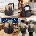 thumbnail image 3 of Xoenoiee Deer Cross Print Kids School Backpack 3 In 1 Bookbag Set with Lunch Box and Pencil Case Travel Laptop Backpack Schoolbag Casual Daypacks Rucksack for Boys Girls, 3 of 6