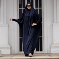thumbnail image 6 of OBEEII Women Muslim Dresses Hooded Prayer Dresses Hihab Abaya One-Piece Islamic Prayer Dresses Eid Ramadan, 6 of 9