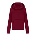 thumbnail image 4 of Inleife Womens Zip Up Hoodies Fleece Sweatshirts Fall Outfits Sweaters Winter Clothes with Pockets, 4 of 6