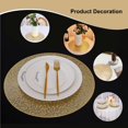 thumbnail image 4 of Placemats Snowkingdom Gold, set de 18 unidades, 38 cm, vinilo redondo, 4 of 7