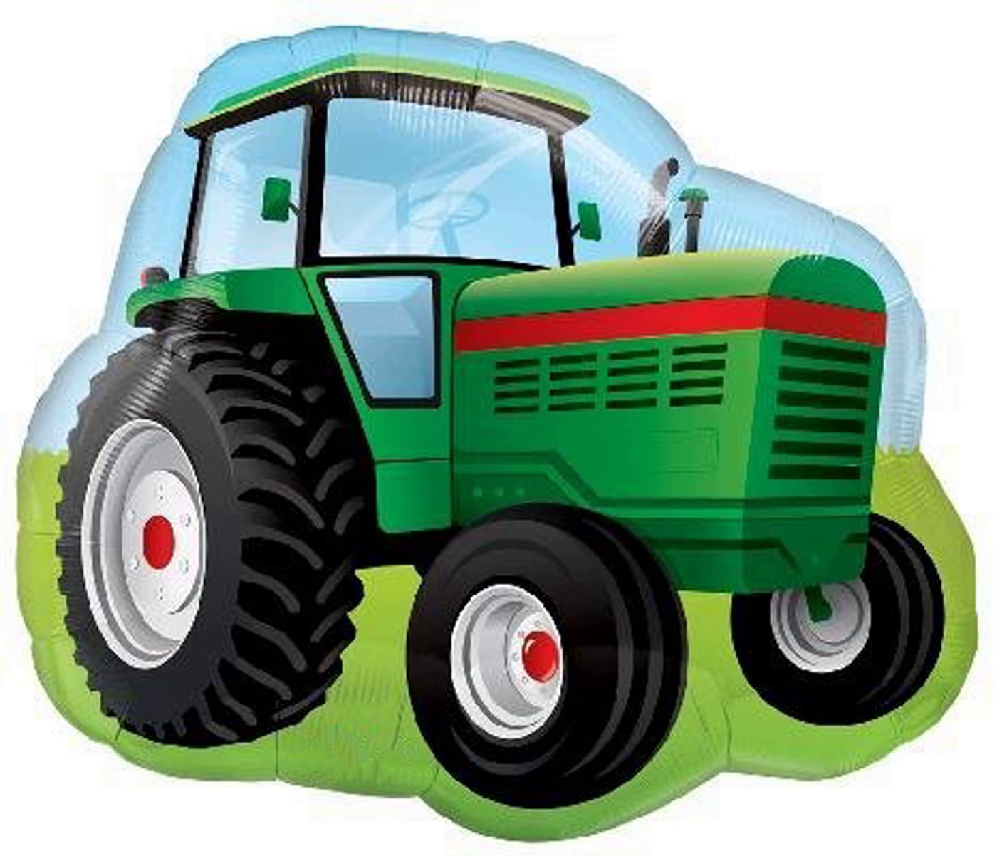Barn Farm Animals Birthday Party Cow, Pig, Tractor, Barn Balloons