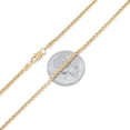 thumbnail image 2 of 2.1mm 14k Yellow Gold Plated Round Snake Chain Necklace, 24 inches + Gift Box, 2 of 7