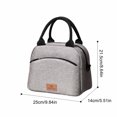 thumbnail image 3 of CASAFUN Lunch Bag for Women & Men Adult Insulated Lunch Box, Small Leakproof Cooler Food Lunch Containers Reusable High Capacity Lunch Tote Bags for Work, School, Travel, Outdoor, 3 of 6