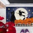 thumbnail image 4 of Halloween Door Mat Outdoor Trick or Treat Doormat Rubber Non Slip Backing Funny Rug Pumpkin Holiday Decorative Entrance Mat for Halloween Indoor Outdoor Decoration, 16 x 24 Inches, 4 of 6