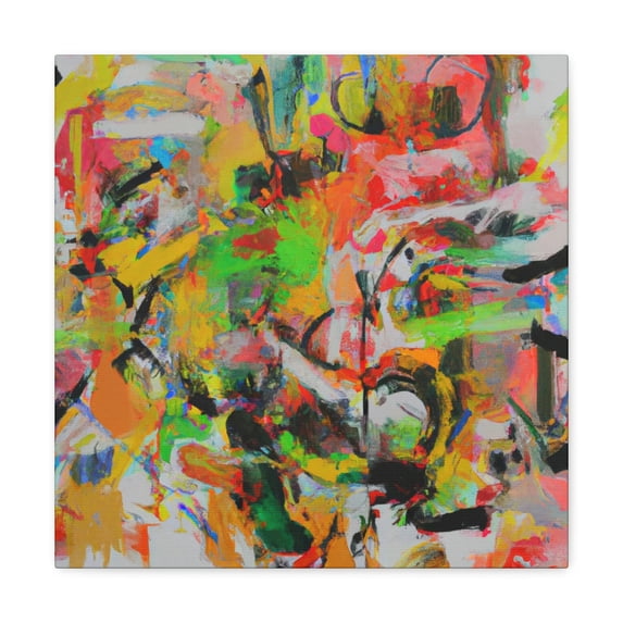 Lingering Abstract Breeze - Canvas