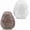 Oceanic & White, variant on Elborse Marble Salt and Pepper Shakers 2.3" inches Black & White Set of 2 Spice Containers, Seasoning Shaker Jars for Kitchen Counter