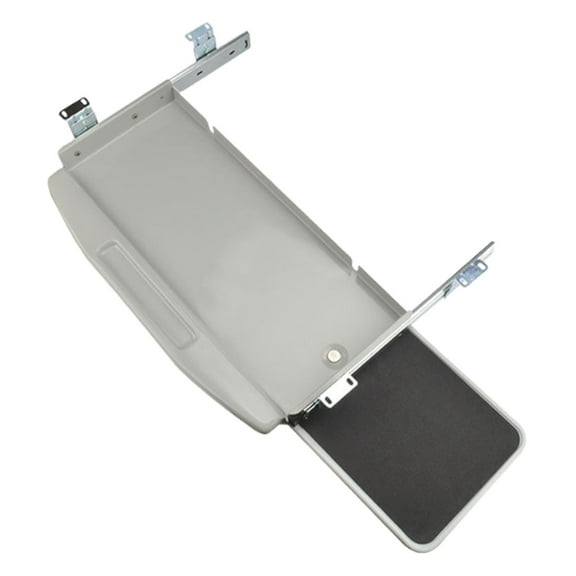 Keyboard Drawer Under Desk Glide Tray Heavy Duty Metal for Oversized Keyboards in Office Workstations