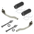 thumbnail image 2 of Front Steering Kit Steering Rack & Pinion Bellow Tie Rod Compatible with 1996-2000 Honda Civic, 2 of 4