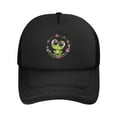 thumbnail image 2 of Cute Frog Pattern Baseball Cap Trucker Hat for Women Men, 2 of 7