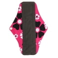 thumbnail image 1 of Serviette Hygiénique Réutilisable en Bambou Charbon Lavable pour Femmes WSD19, 1 of 3