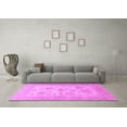 thumbnail image 3 of Ahgly Company Indoor Square Persian Purple Traditional Area Rugs, 8' Square, 3 of 4