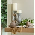 thumbnail image 6 of 72" & 24" Tassel & Wood Bead Garland - Set of 2, White, 6 of 9