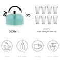 thumbnail image 4 of Botella De Camping Con Silbato De Acero Inoxidable Duradero De 3L, Hervidor Ligero Para Viajes De Camping, Senderismo, Cocina, Festival De Barbacoa Yuarrent  OD015060-04, 4 of 6