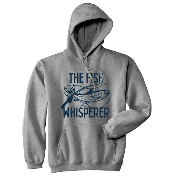 The Fish Whisperer Unisex Hoodie Funny Fishing Lover Gift for Dad