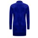 thumbnail image 5 of TaTaai Women's Winter Spring Velvet Dress Long Sleeve Lapel Button Solid Color Casual Party Dance Knee Length Stretchy Soft Gift, 5 of 6