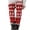 Red, variant on Christmas Leggings for Women Elastic High Waist Festive Print Tight Pants Workout Yoga Pants Holiday Leggings