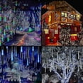 thumbnail image 3 of Lluvia de meteoritos Luces navideñas Luz exterior Decoración navideña, 3 of 5