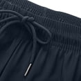 thumbnail image 4 of Plebaso Mens Athletic Pants Elastic Waist Drawstring Lightweight Running Trousers with Zipper Pockets, 4 of 6