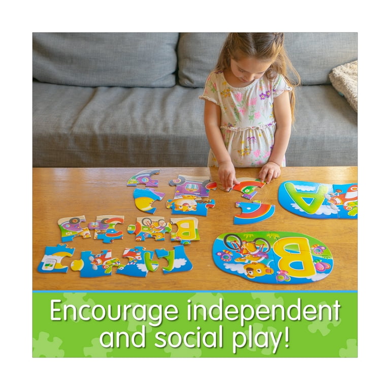 The Learning Journey My First Puzzle Set, 4-in-a-Box, ABC