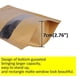 thumbnail image 3 of 18X26CM 100 Uds. Bolsa de papel Kraft autosellante de 10x15cm con ventana bolsas de pie Kraft resellables bolsas de almacenamiento de alimentos con cierre de cremallera Kraft, 3 of 5
