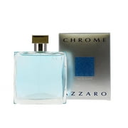 Azzaro Chrome Eau De Toilette, Cologne for Men, 3.4 Oz