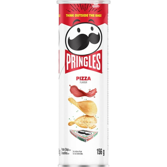 Pringles Pizza Flavour Potato Chips 156 G, 156g