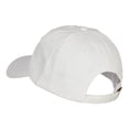thumbnail image 3 of Oakland Embroidered Washed Buckled Cap - White OSFM, 3 of 5