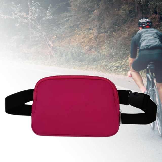 Riñonera Unisex Macarena Resistente al Agua Vino Rojo