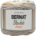 thumbnail image 2 of (2 pack) Bernat Blanket Stripes 6 Super Bulky Polyester Yarn, Foggy Shores 10.5oz/300g, 220 Yards, 2 of 5
