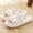 White, variant on Cartoon Women Bathroom Slippers Cute Non-Slip Leaky Sandals Fashion Thick Bottom Slides Home Men Quick Drying Flip Flops