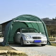 thumbnail image 4 of Walsport 10’ x 15’ x 8’ Green Heavy Duty Carport, 4 of 9