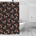 thumbnail image 4 of Zufioo Bulldog with Sunglasses Pattern Shower Curtain 72x72in, Waterproof Curtain for Bathroom-Waterproof, Mildew-proof, Quick-drying,Home Bathroom Supplies-One Size, 4 of 9