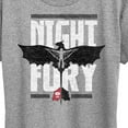 thumbnail image 3 of How to Train Your Dragon - Night Fury Flight - Women's Short Sleeve Graphic T-Shirt, 3 of 5