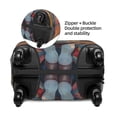thumbnail image 2 of Kdxio Starry Sky Cute Horse Pattern Luggage Cover for Travel,Elastic and Durable,Fits 18-32 Inch,Anti-Scratch Suitcase Protector-No luggage included, 2 of 5