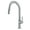 Chrome, variant on KRAUS Oletto Single Handle Pull Down Kitchen Faucet in Chrome
