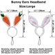 thumbnail image 2 of Diadema para perro ACTIVE Accesorios de Disfraces de Halloween Zanahoria y Orejas de Conejo, 2 of 5