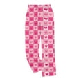 thumbnail image 2 of Puyaiuu Women's Pajama Pants With Pockets Flannel Pajama All kinds of Print Comfy Pant Fuzzy Sleep Bottoms with Pockets Gift, 2 of 5