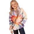 thumbnail image 6 of Cowsor Boys Girls Valentine s Day Printed Crewneck Sweatshirt with Pocket Casual Athletic Long Sleeve Top for 3-15 Years Old Fall Winter, 6 of 6