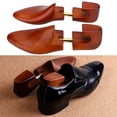 thumbnail image 3 of Hormas de madera para zapatos: plantillas de pino ajustables para evitar deformaciones y arrugas, talla 39-40, marrón oscuro, 3 of 8