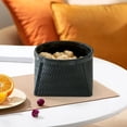 thumbnail image 6 of kowaku PP Woven Fruit Basket Food Serving Basket Durable Hand Woven Kitchen Organizer for Outdoor Picnic Vegetables Desktop Home Black, 6 of 9
