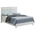 thumbnail image 2 of Passion Furniture Primo White Upholstered Queen Panel Bed, 2 of 3