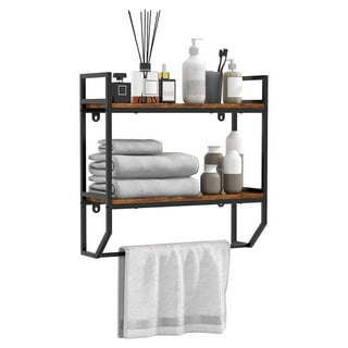 Ash Wood Bath Towel Rack Freestanding Rack for Bathroom – RusticReach