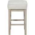 thumbnail image 6 of Lexicon Wrigley Counter Height Stool (Set of 2), 26" SH, White, 6 of 7