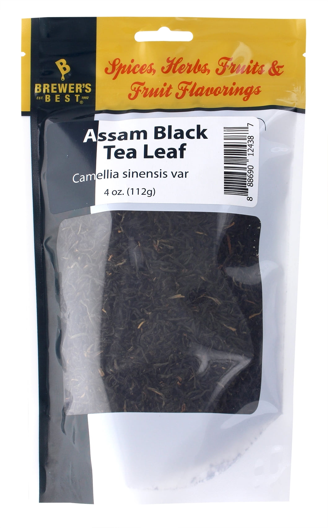 Brewer’s Best Camellia Senensis Var Assam, Black Loose Leaf Tea, 4 Oz