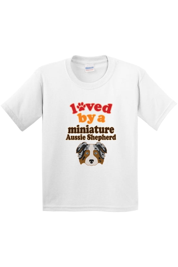 Miniature Australian Shepherd Mini Aussie Youth T-Shirt