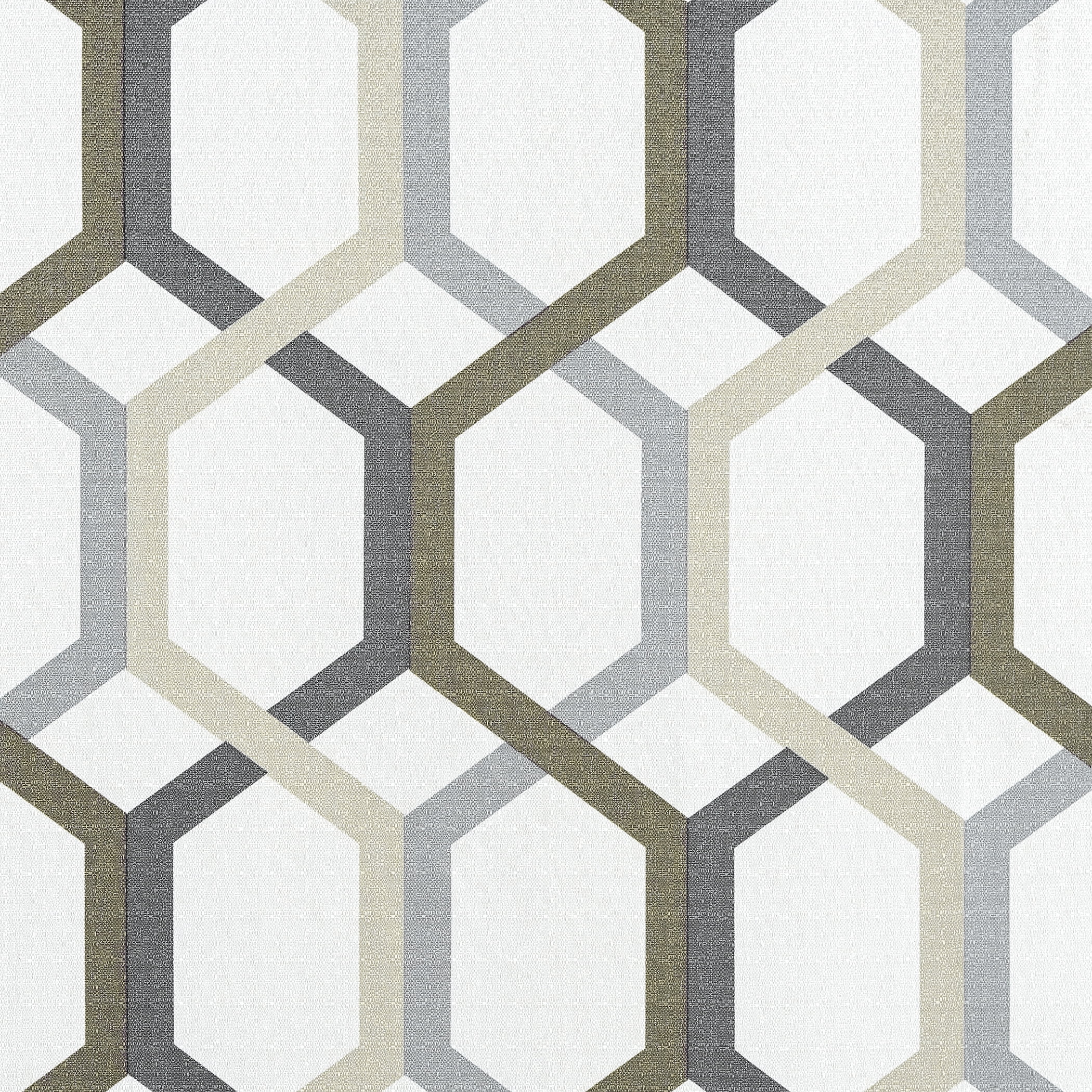 Sun Zero Arlo 2-Piece Textured Thermal Insulated Room Darkening Grommet Curtain Panel Pair, Gray Geometric, 40"W x 95"L