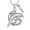 Steel, variant on Dolphin Cremation Pendant Small Urns For Ashes Keepsake Urn Necklace-Colorful